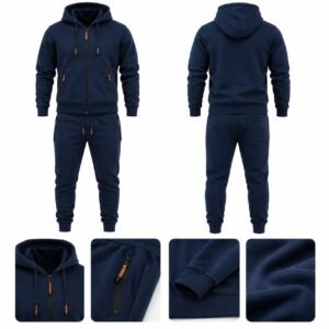 PBF Men's Track Suit – Navy Blue