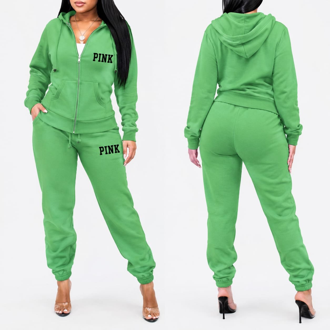 PBF Women's Track Suit – Olive Green