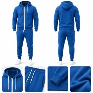 PBF Men's Track Suit – Royal Blue