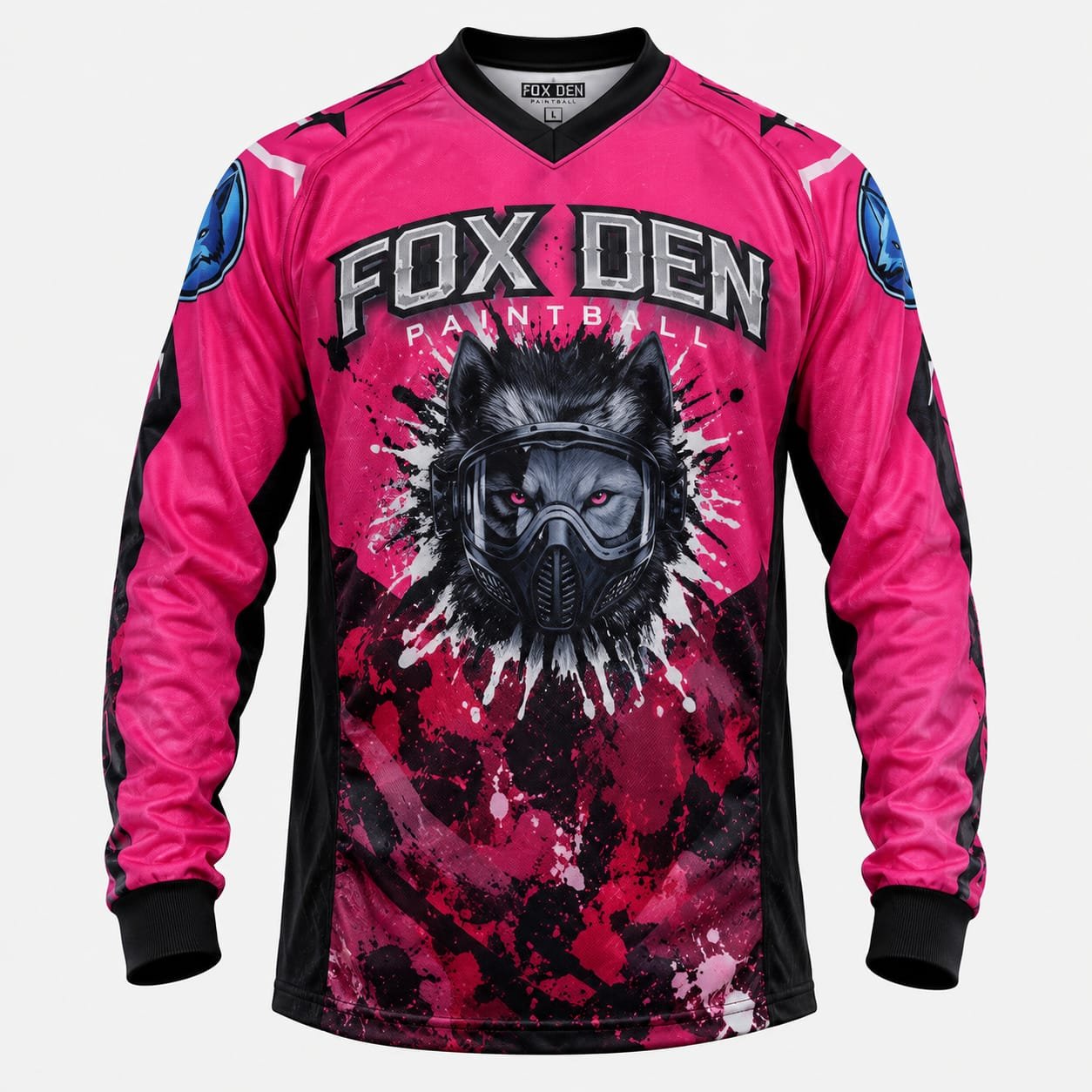 PBF Custom Paintball Jersey – Pink Fury