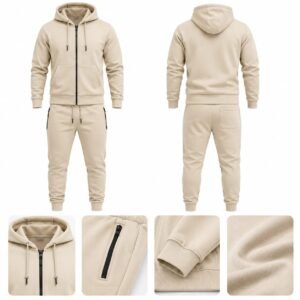 PBF Men's Track Suit – Beige