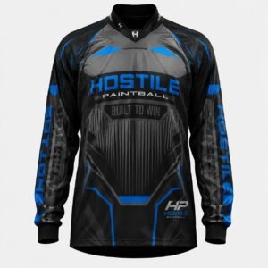 PBF Custom Paintball Jersey – Black Storm