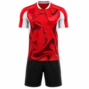 PBF Custom Football Jersey – Red