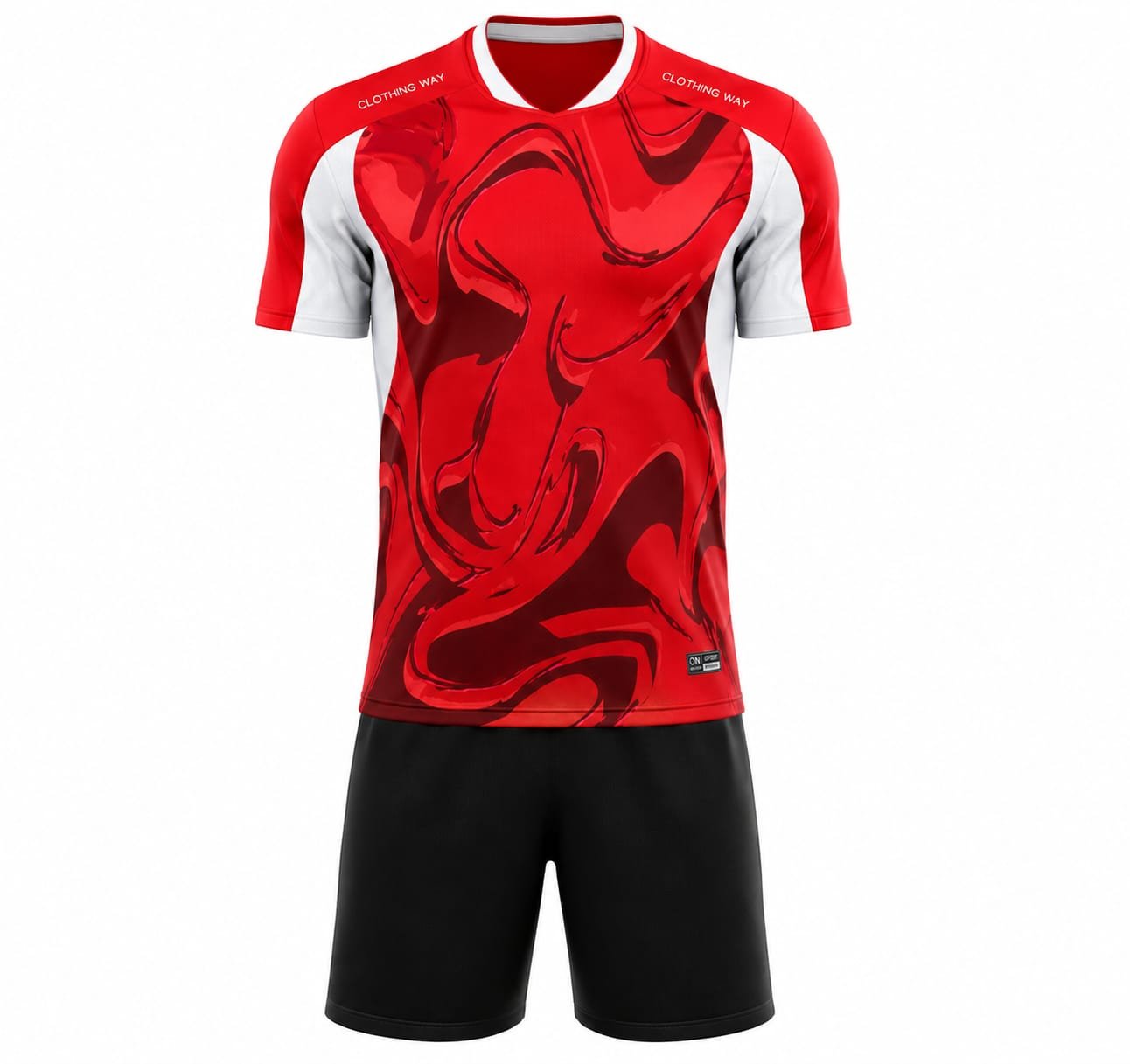 PBF Custom Football Jersey – Red
