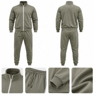 PBF Men's Track Suit – Neon Green