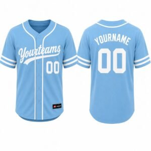 PBF Custom Softball Jersey – Sky Blue