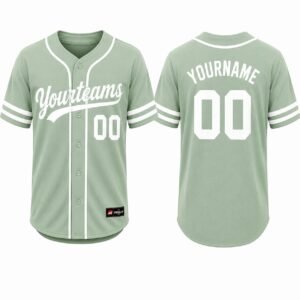 PBF Custom Softball Jersey – Sage Green