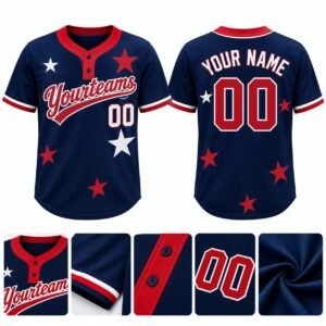PBF Custom Softball Jersey – Navy Blue