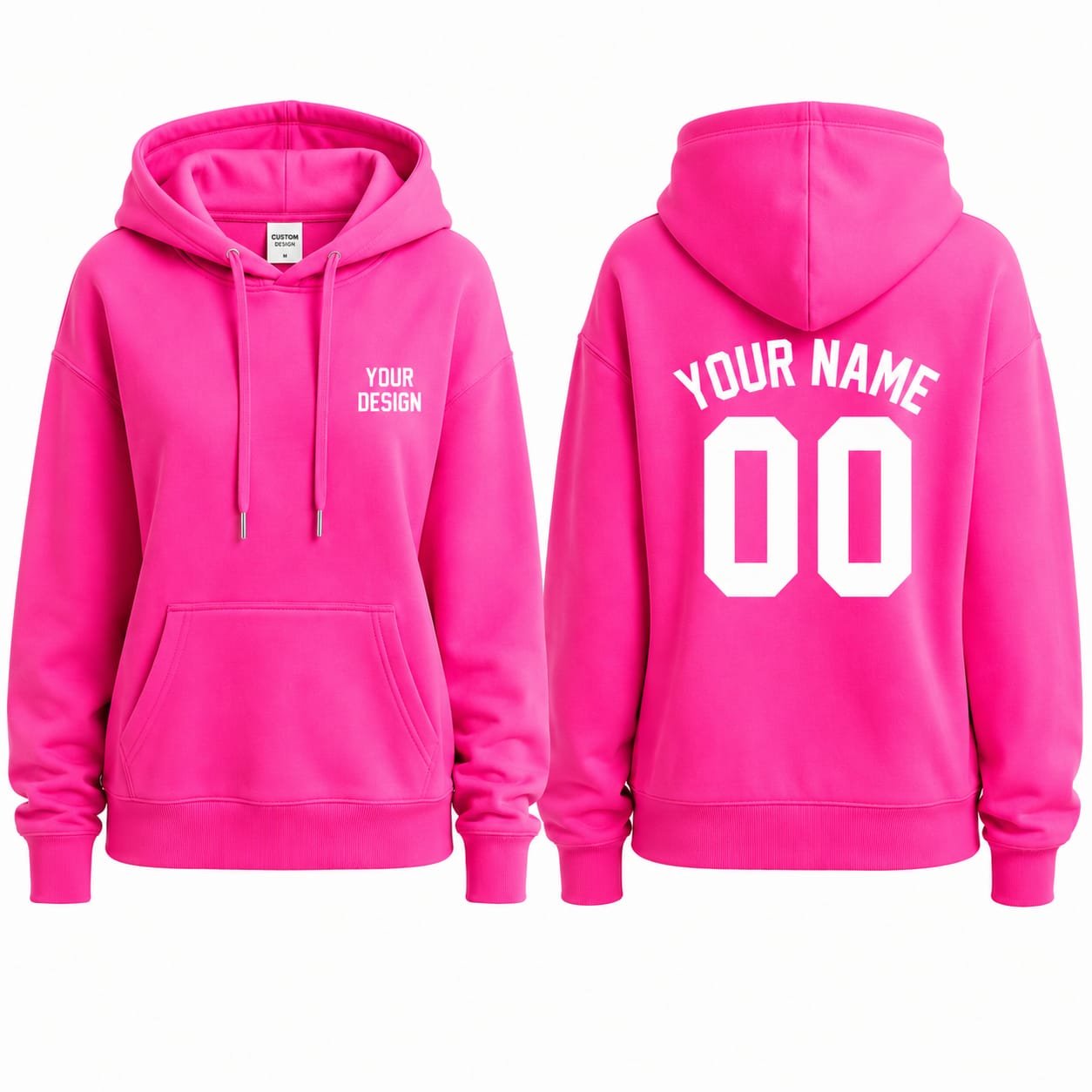 PBF Women's Hoodie – Hot Pink