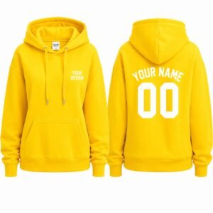 PBF Women's Hoodie – Yellow