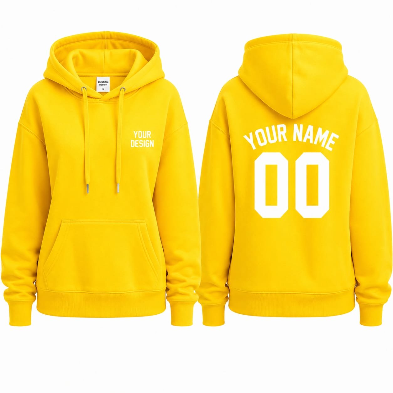 PBF Women's Hoodie – Yellow