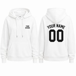 PBF Women's Hoodie – White