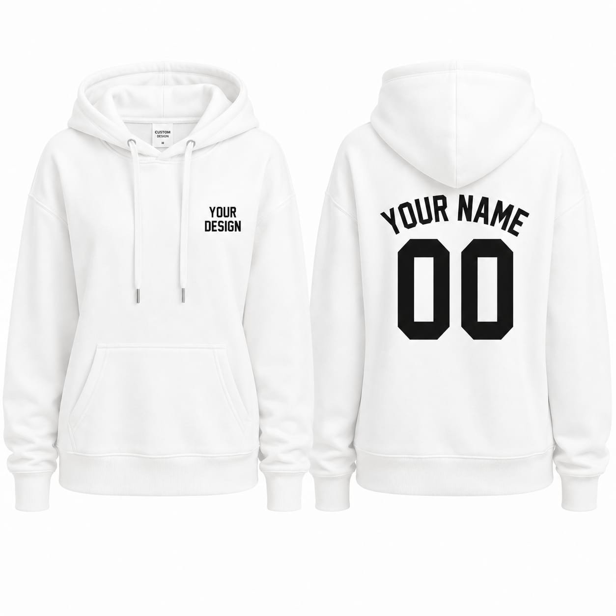 PBF Women's Hoodie – White