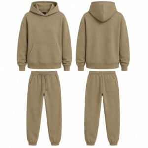 PBF Men's Hoodie – Khaki
