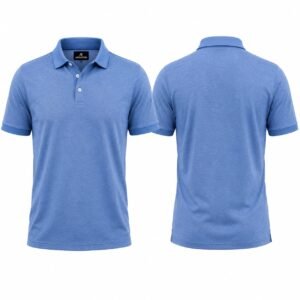 PBF Custom Polo Shirt – Blue