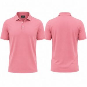 PBF Custom Polo Shirt – Pink